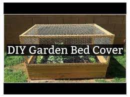 Easy Diy Garden Bed Cover Protect Your Garden From Unwanted Critters Diy Bed Cover Easy Diy G Vegetable Garden Raised Beds Diy Garden Bed Garden Boxes Diy