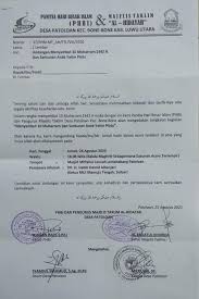 Contoh surat undangan santunan anak yatim kumpulan format 546 x 593. Doa Bersama Dan Santunan Anak Yatim Phbi Desa Patoloan Facebook