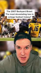 This game still haunts WVU fans to this day 🏈 #collegefootball #cfb