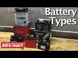 Motorcycle Atv Battery Types Choosing The Right Battery