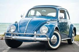 Image result for Dark Blue 1950 Beetle