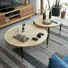 Shop for solid wood round coffee table. Walker Rustic Solid Wood Round Coffee Table Furniture Tables Chairs On Carousell