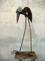 Bist auch du auf der suche nach schrott skulpturen und freust dich auf wir sind kein schrott skulptur testportal. Skulpturen Aus Schrott Altmetallkunst Geschweisste Metallkunst Metallkunst Skulptur