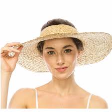 Wide Brim Straw Hat Men