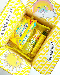 A sunshine box is a fun to give & put together! Little Box Of Sunshine Gift Idea Raising Up Rubies Bloglovin