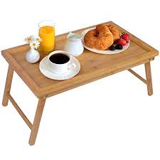 With the lowest prices online, cheap shipping rates and local collection options. Buy Style Eva Wood Foldable Breakfast Table Bed Table Serving Tray Online At Low Prices In India Amazon In