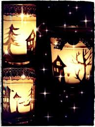 Upcycling Der Ikea Duftkerzenglaser Mit Glasmalfarbe Und Pinsel Kerzen Upcycling Duft