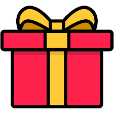 Commonly used to represent gifts and presents on various holidays, celebrations, and special occasions. Free Icon Gift Icon