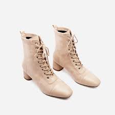 Single strand cowhide 80 leather lace cord mn superior boot shoes. Giada 50 Leather Lace Up Booties Fierce88 Com