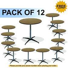 Accent your living room with a coffee, console, sofa or end table. 36 Round Pub Cocktail Table Birch Wood Top Bar Height Catering Restaurant New Lucite Tables Home Garden Furniture