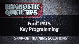Ford Pats Key Programming Diagnostic Quick Tips Snap On Training Solutions