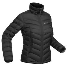 Doudoune Duvet De Trek Montagne Trek 500 Noire Femme Forclaz Decathlon