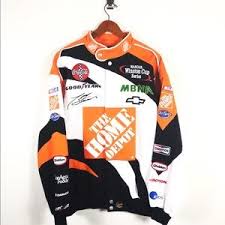 The home depot large reversible jacket camouflage camo cotton twill. Nascar Jackets Coats Tony Stewart Home Depot Nascar Racing Jacket Poshmark