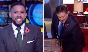 Richard is currently working as a sports presenter and reporter with the bbc. Bbc News Did Simon Mccoy Forget His Lines As Fellow Bbc Presenter Is Left In Stitches Tv Radio Showbiz Tv Express Co Uk