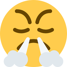 What Does Face With Steam From Nose Emoji Mean