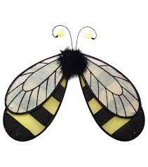 Trim excess wire off if necessary. Bumblebee Wings Jo Ann Bee Costume Diy Bee Costume Bumble Bee Costume