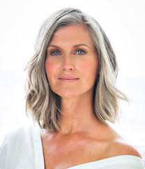 3 Ways To Wear Gray Hair Over 40 Grey Hair Old Haircut For Older Women Natural Gray Hair