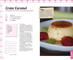 Rose Layout Lebensmittel Essen Creme Caramel Zubereitung
