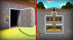 How do you build a building in minecraft? Minecraft How To Build A Secret Base Tutorial Easy Hidden House Youtube