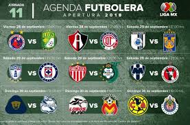 Revisa la programación de partidos de esta semana por la novena jornada del torneo clausura de liga mx. Partidos Fechas Horarios Y Donde Ver La Jornada 11 De La Liga Mx Lider Web
