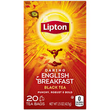 This lipton black tea contains flavonoids, which, along with a diet consistent with dietary guidelines, can help maintain heart health. Lipton Black Tea Bags Daring English Breakfast 20 Ct Pack Of 6 Buy Online In Angola At Angola Desertcart Com Productid 63835641