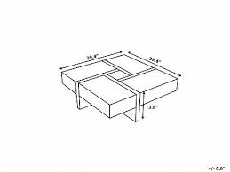 Modern Coffee Table With Storage Evora 673723 Table Decor Living Room Coffee Table Dimensions Tea Table Design