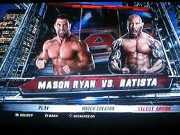 Mason ryan 39 s wwe debut. Wwe 12 Batista Vs Mason Ryan Youtube
