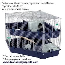 The kind where the wire sides some. Fleece Cage Liner Hutch Sets Deano Designs Perth