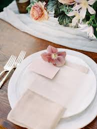 Ebb And Flow Menu Photo Shannon Elizabeth Wedding Table Designs Wedding Table Settings Romantic Table Setting