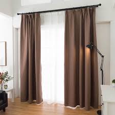 Limited time sale easy return. Buy Brown Beige Grey Navy Linen Blackout Curtains Bedroom Drapes Anady Top