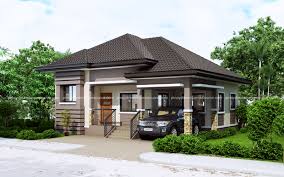 Garage design ideas pictures philippines. One Story Small Home Plan With One Car Garage Pinoy House Plans