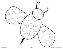 12 Spring Do A Dot Printables Do A Dot Bee Crafts Spring Lessons