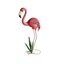 The instantly recognisable flamingo shape is laser cut from mild steel and then powder coated, for a durable smooth finish. 30 Metal Flamingo Garden Decor Christmas Tree Shops And That Home Decor Furniture Gifts Store