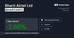 Republic of the congo airtel congo b airtel congo is the market leader with a 55% market share. Airtel Share Price Forecast