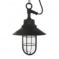 ventura zwart industriele hanglampen hanglamp buitenlamp