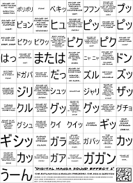 Digital Manga Sound Effect 2 Manga Effects Japanese Words Sound Effects