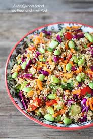 This healthy tabbouleh quinoa salad is a low calorie mediterranean salad recipe packed with fresh vegetables and refreshing flavors! Asian Quinoa Salad Kid Friendly