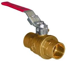 Soldering with the valve completly closed will sometimes cause the pressure inside the ball to blow out the teflon seal. Types Of Valve End Connections