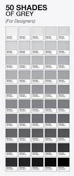 daily design inspiration grey colour chart paint pantone tpx