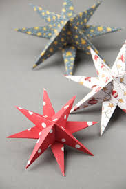 3d Paper Star Christmas Decorations Gathering Beauty Paper Christmas Ornaments Diy Christmas Paper Christmas Paper Crafts