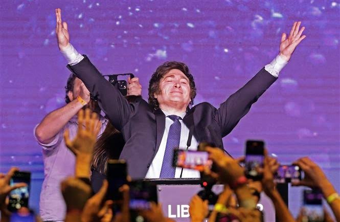 Ông Javier Milei đắc cử Tổng thống Argentina