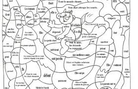 Les coloriages magiques pour les enfants qui sont en ce2 et cm à imprimer. Coloriage Magique Table X6 La Classe De Myli Breizh