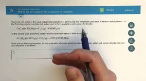 Aleks Writing The Net Equation For A Sequence Of Reactions Youtube