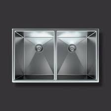 undermount double basin kitchen sink