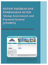 These are the payment systems, other than cash, that ca be use in daily life. 1151 Stamp Assessment And Payment System Stamps