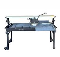 2HP 50" Electric Wet Tile Saw With 10" Diamond Tipped Blade and Double Work  Table BM683