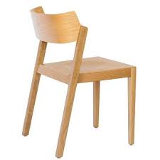 Allmodern Natalina Solid Wood Stacking Side Chair Wayfair In 2020 Solid Wood Dining Chairs Dining Chairs Wood Side Chair