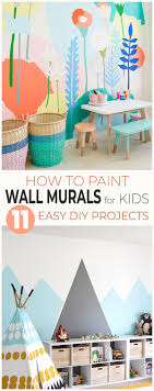 Transform your bedroom into your dream space with these 24 diy bedroom decor ideas. How To Paint Wall Murals For Kids 10 Easy Diy Projects The Budget Decorator