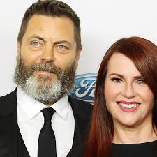Nick Offerman Shares His Christmas Traditions With Wife Megan Mullally  (Exclusive)