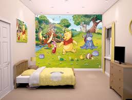 Disney Winnie The Pooh Wallpaper Mural Mural Winnie Tigger Piglet Mural Wallpaper Nursery Winnie The Pooh Nursery Kids Bedroom Walls Kids Bedroom Decor